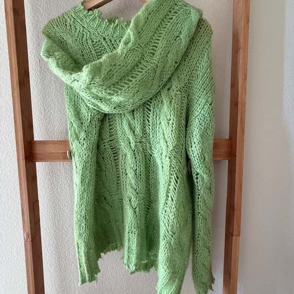 Acne Studios Green Mohair  Size: 170/84A (approx. S/M) Made in Italy - Picture 5 of 11